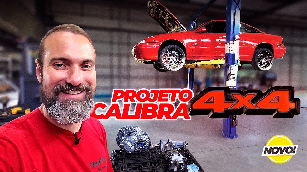 Swap 4x4 no meu Calibra C20XE Turbo!