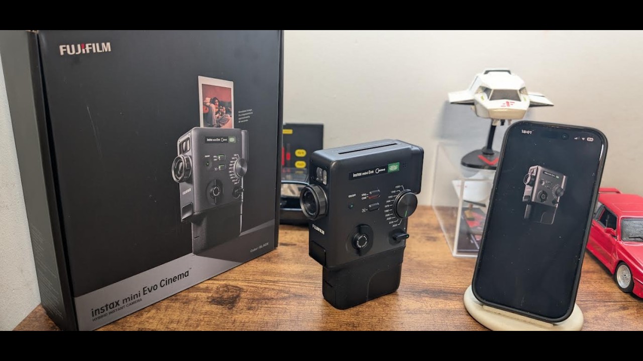 Обзор Fujifilm Instax Mini Evo Cinema #instaxminievocinema #minievocinema #instax
