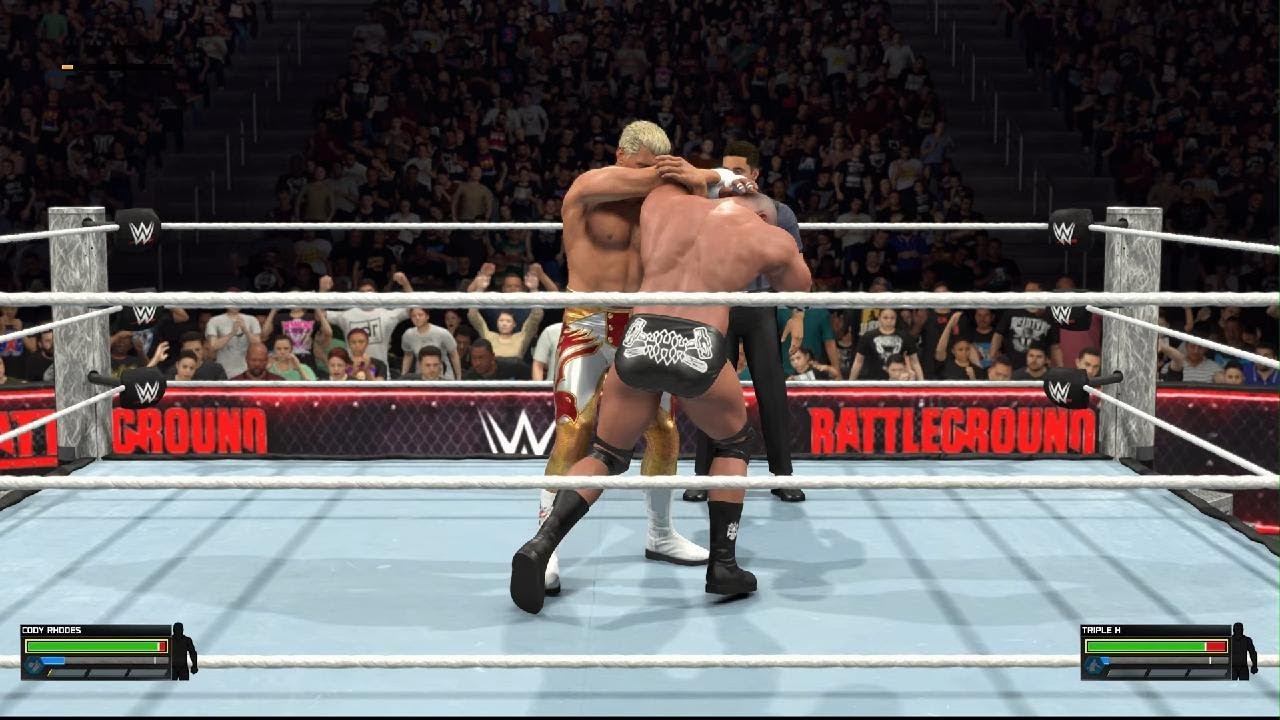 WWE 2K26 Cody Rhodes vs Triple H
