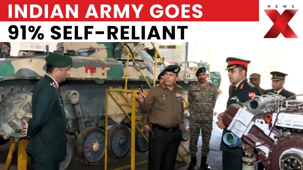 Indian Army Achieves 91% Ammunition Self-Sufficiency, Cuts Import Dependence