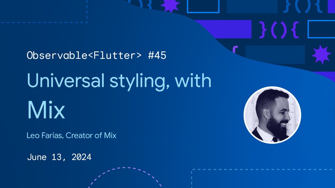 Observable Flutter #45: Universal styling with Mix