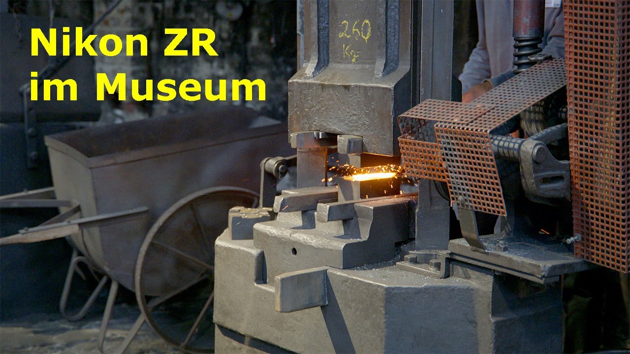 Mit der Nikon ZR im LVR Industriemuseum Gesenkschmiede Hendrichs in Solingen