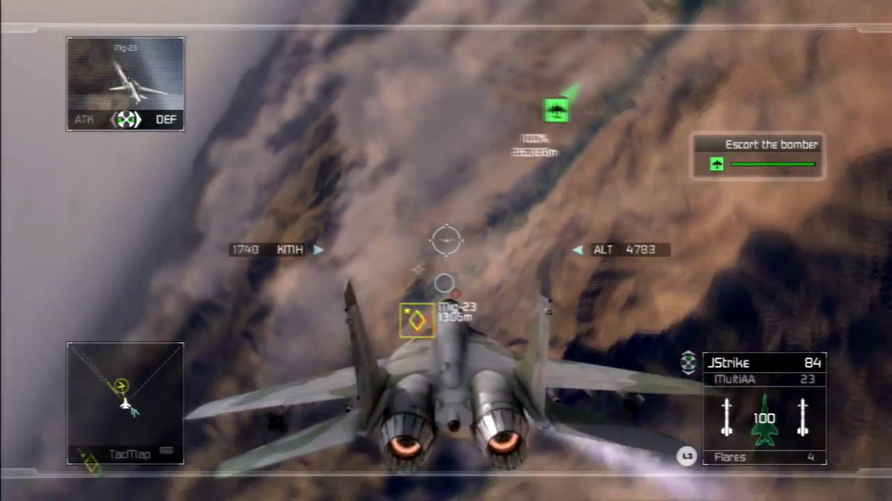 Tom Clancy's H.A.W.X. | Mission 4 | Operation Blacklight