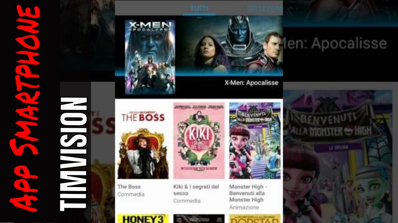 App Timvision da Smartphone