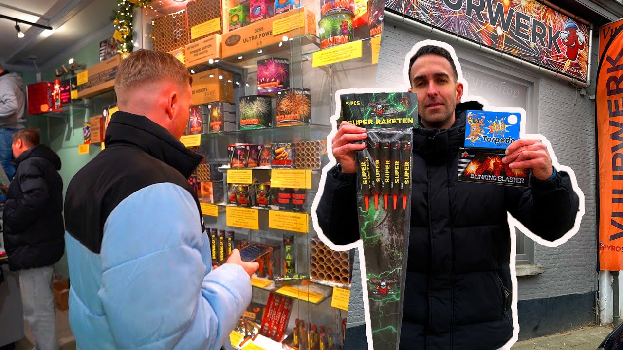 PYROSHOP BELGIE HEEFT NIEUW ZIEK VUURWERK!