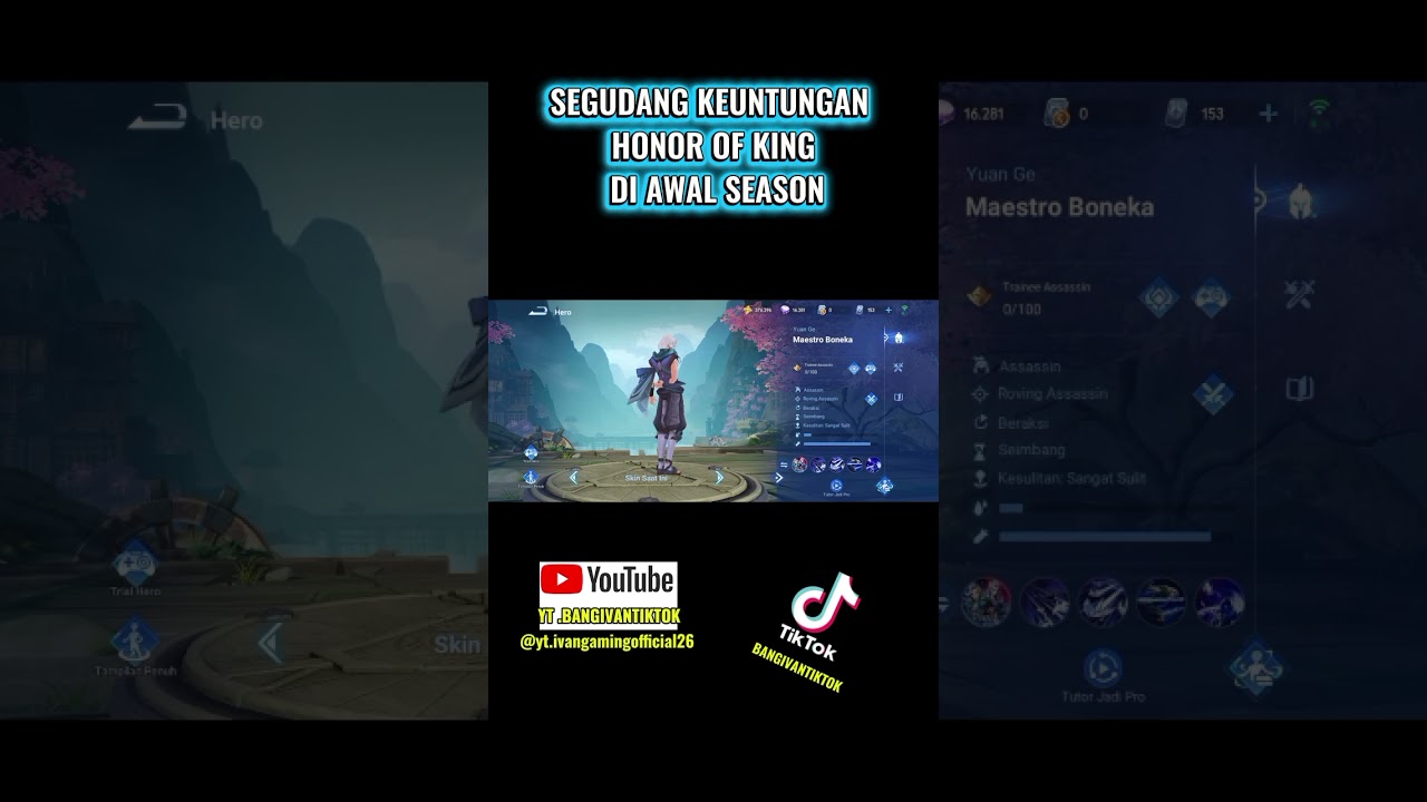 Event menarik HOK DI AWAL SEOASON