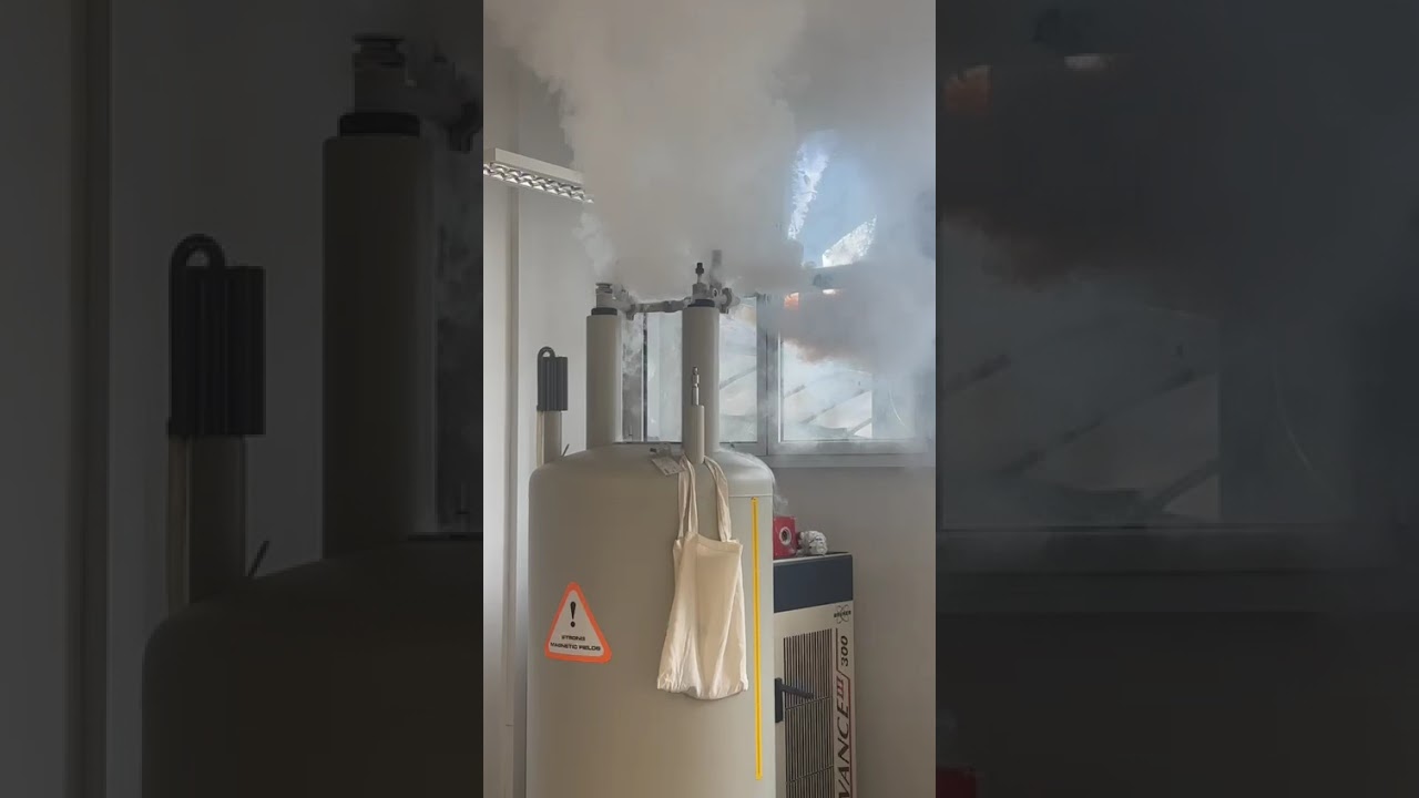 NMR Magnet quench - 300 MHz