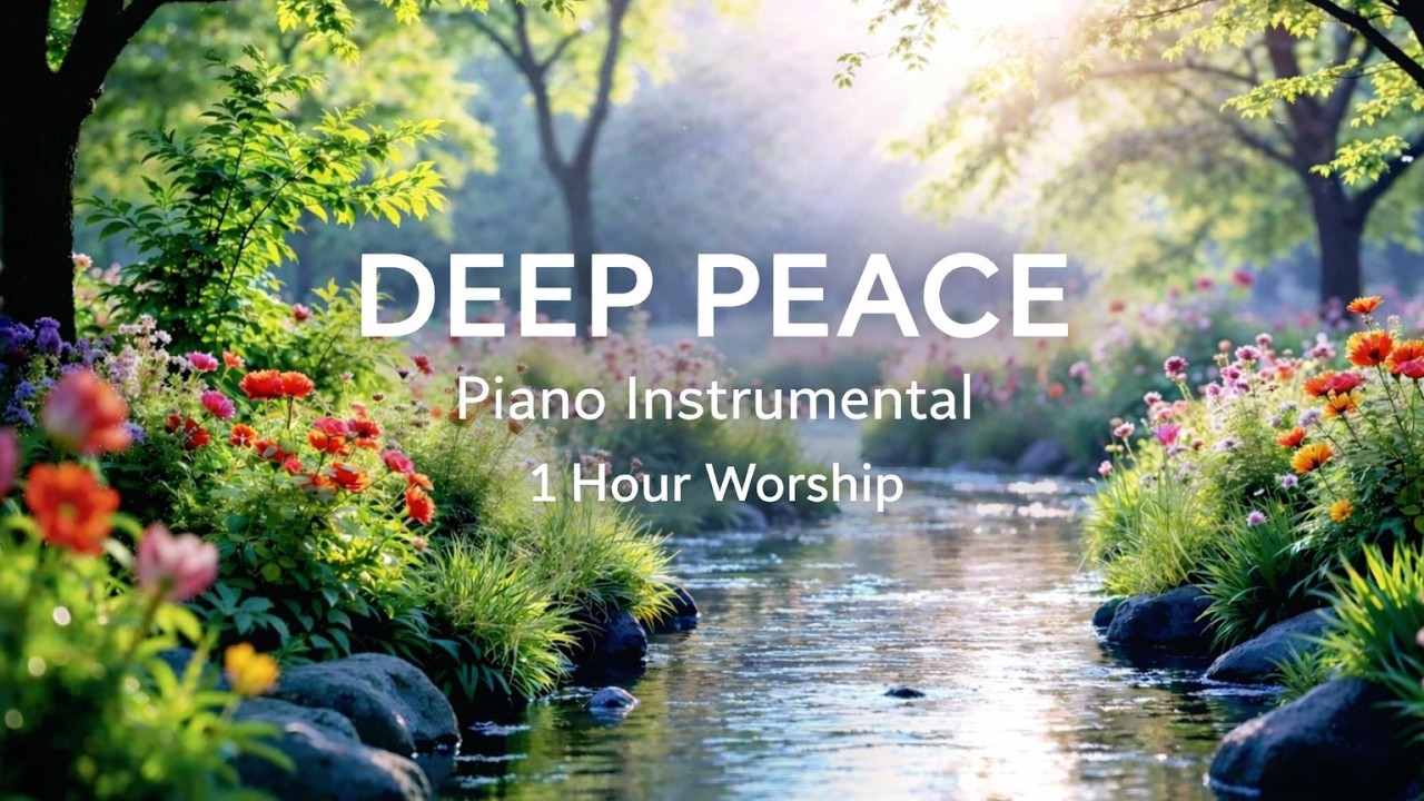 Deep Peace Piano – 1 Hour Relaxing Worship Instrumental