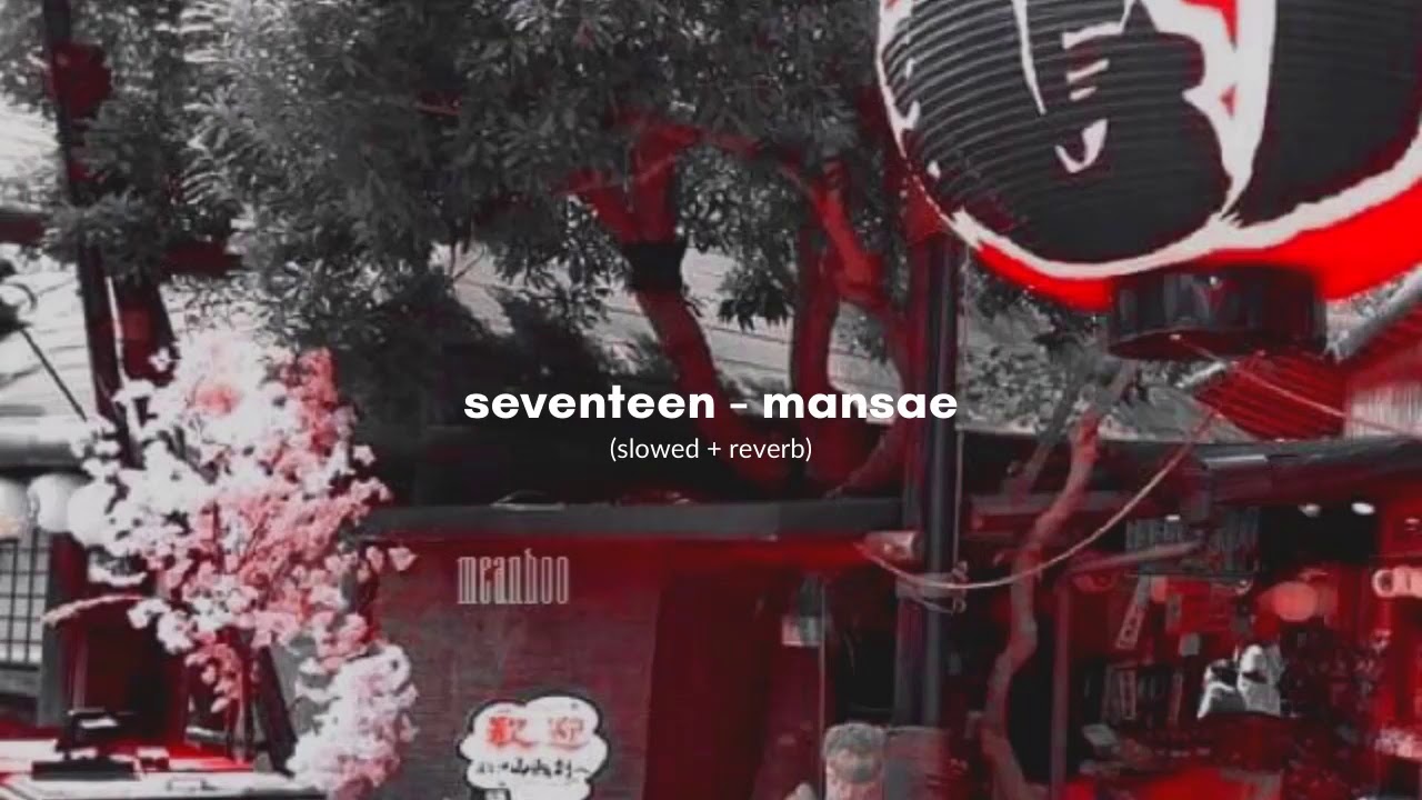 seventeen - mansae (slowed + reverb)