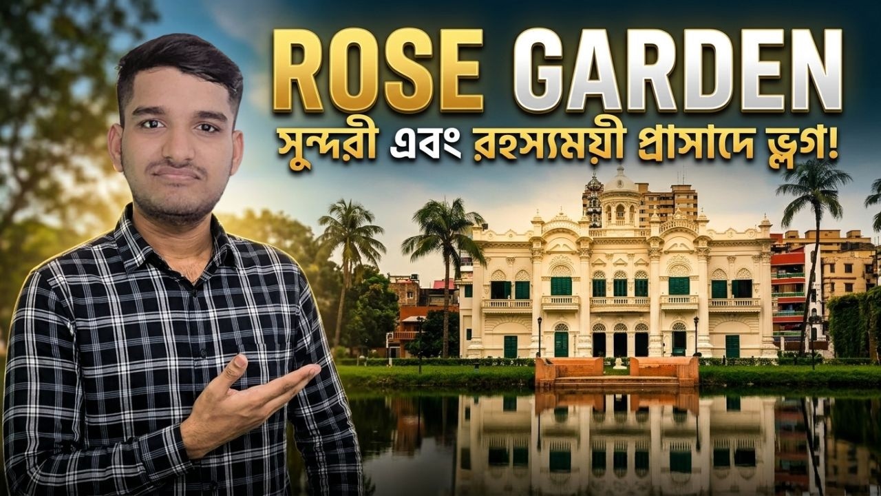 পুরান ঢাকার লুকানো রত্ন, রোজ গার্ডেন প্যালেস! 🏰