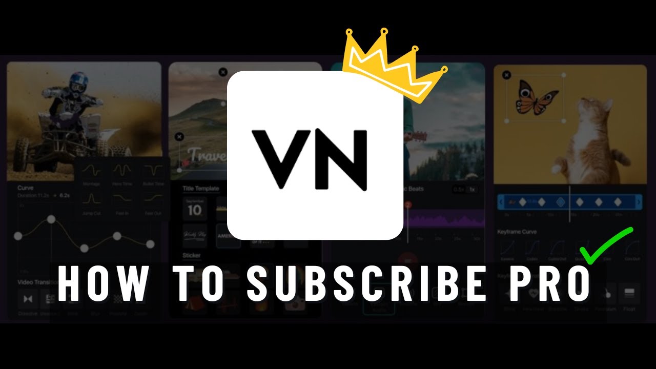 How to Subscribe VN Pro || VN VIDEO EDITOR