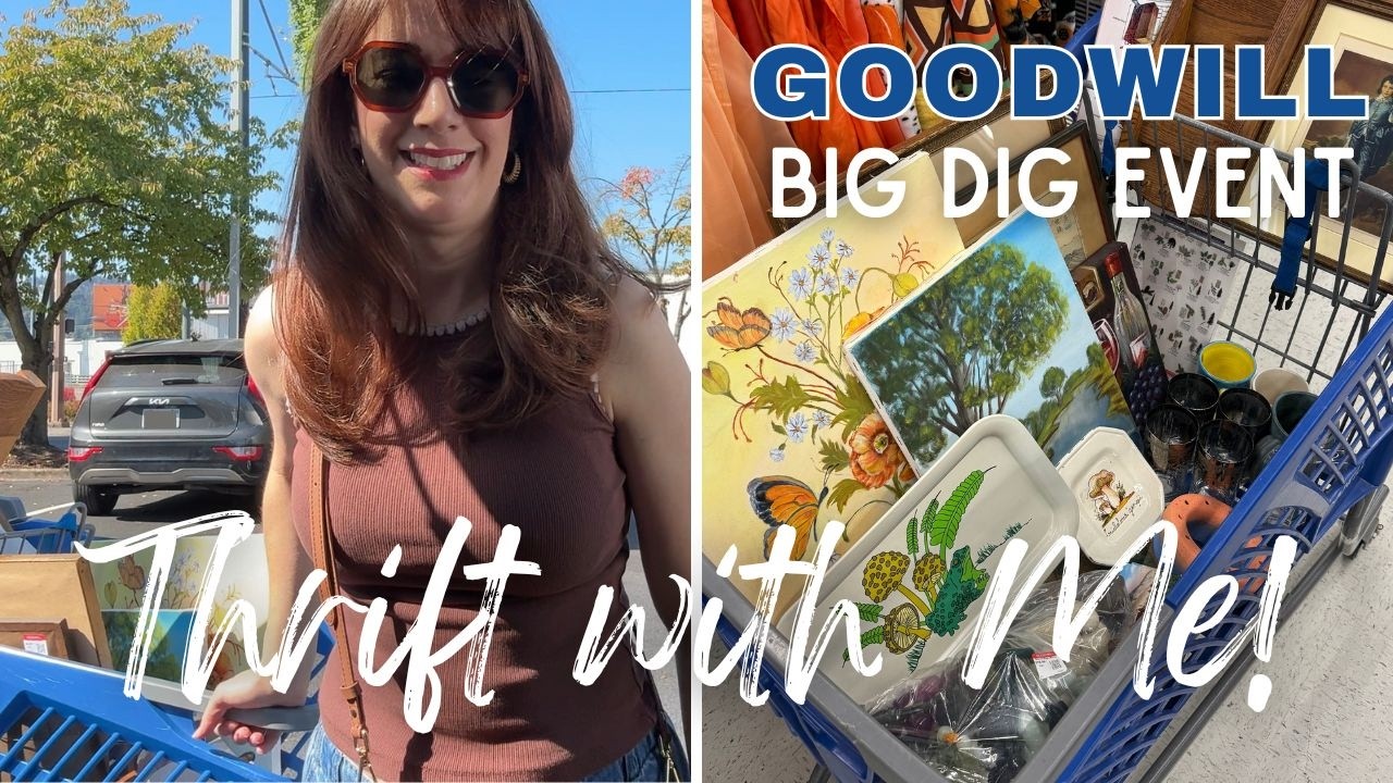 BOXES & BOXES FULL OF VINTAGE | Goodwill Thrift with Me