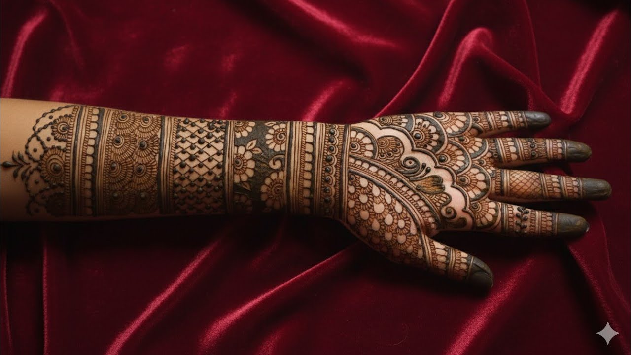 💖 Full Hand Bridal Mehndi Design | Heavy & Trendy