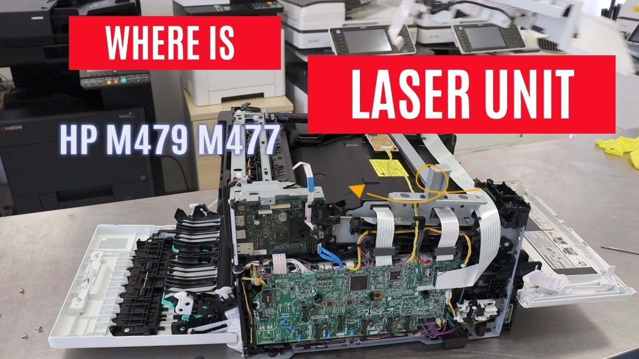 Poor Print or Light Print Issue in HP M277, M477, M479 printers | Laser Unit Cleaning
