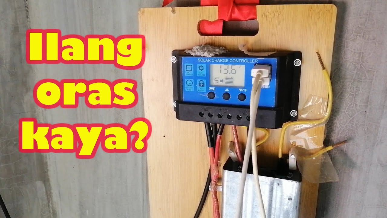 Solar Charge Controller PWM | Charging the Cellphones | Gaano Katagal Mag-Charge?