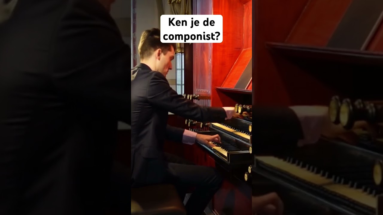 Veel mensen weten niet de componist van dit mooie kerstlied! #orgel #kerst #kerkmuziek  #organ