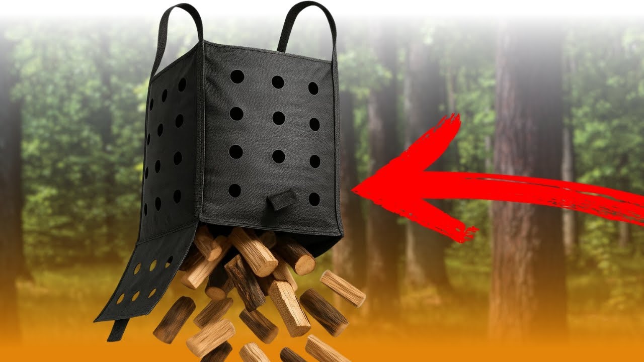 Big Bags bois de chauffage vidangeable et réutilisable