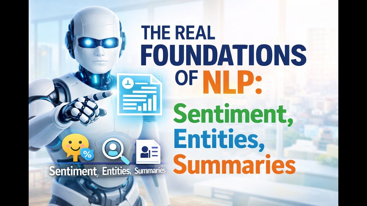 The Real Foundations of NLP: Sentiment, Entities, Summaries