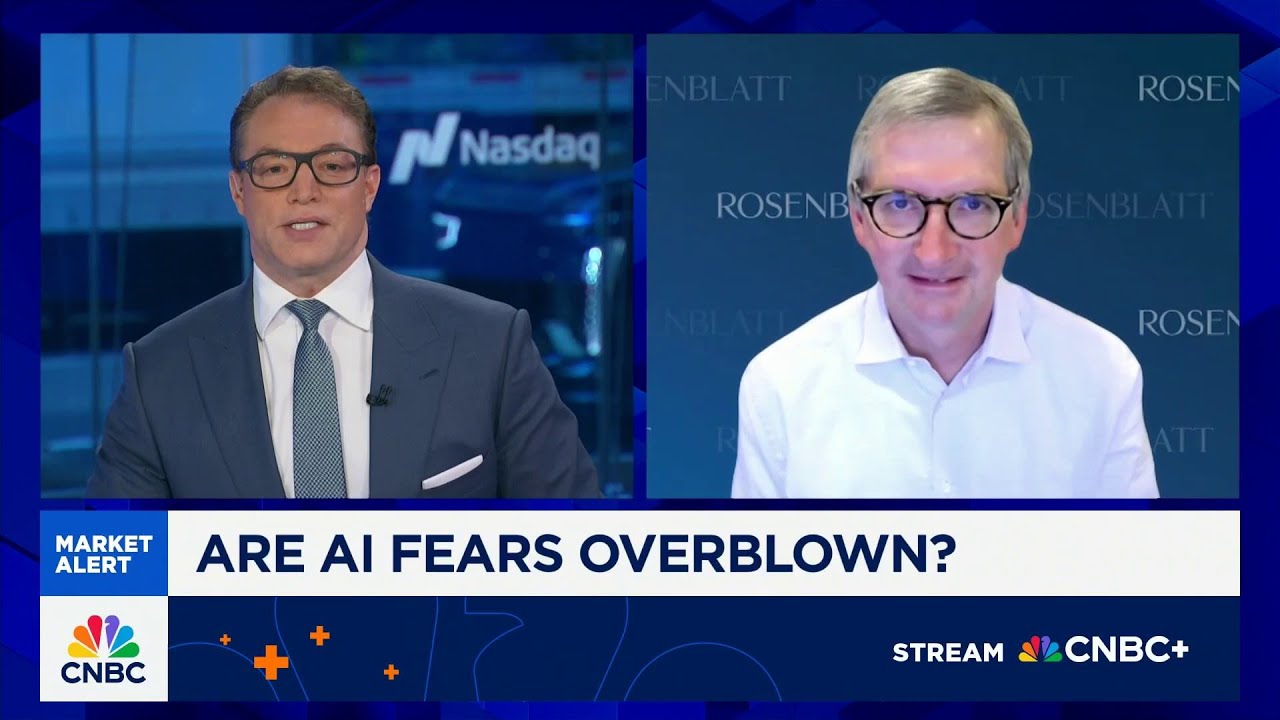 Meta is visibly seeing a return on investment from AI, says Rosenblatt Securities’ Barton Crockett
