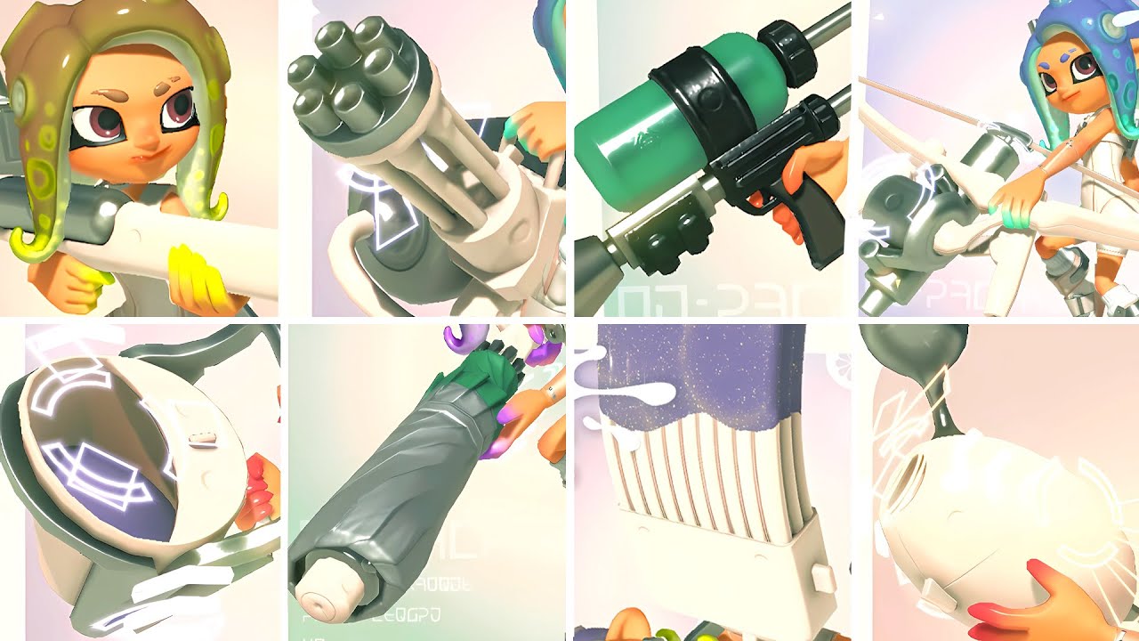 Every Weapon, One Stream!  Splatoon 3 Side Order All Weapons (NC.)