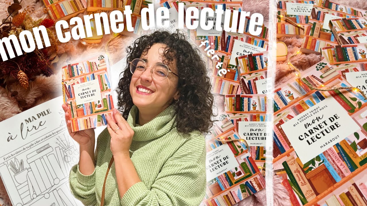 Mon carnet de LECTURE 📖🖊️ organisation littéraire 📚