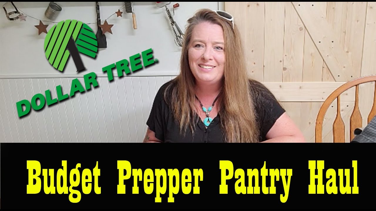Budget Prepper Pantry Haul from Dollar Tree ~Preparedness ~ Stock UP!!