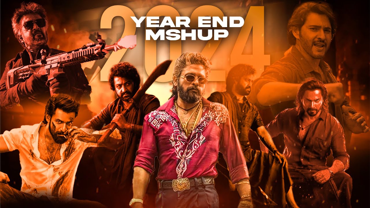 Year End Mashup 2024 | 4K Video Remix | Hindi X South X Sambalpuri X Bangla | V-Satyam | R-DJ Kunal