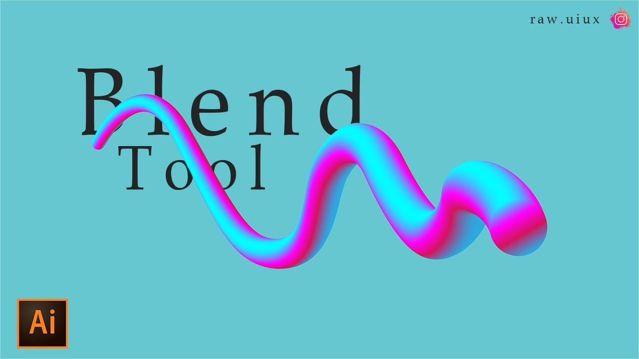 How to use Blend Tool in illustrator | Adobe Illustrator Tutorial | Blend Tool