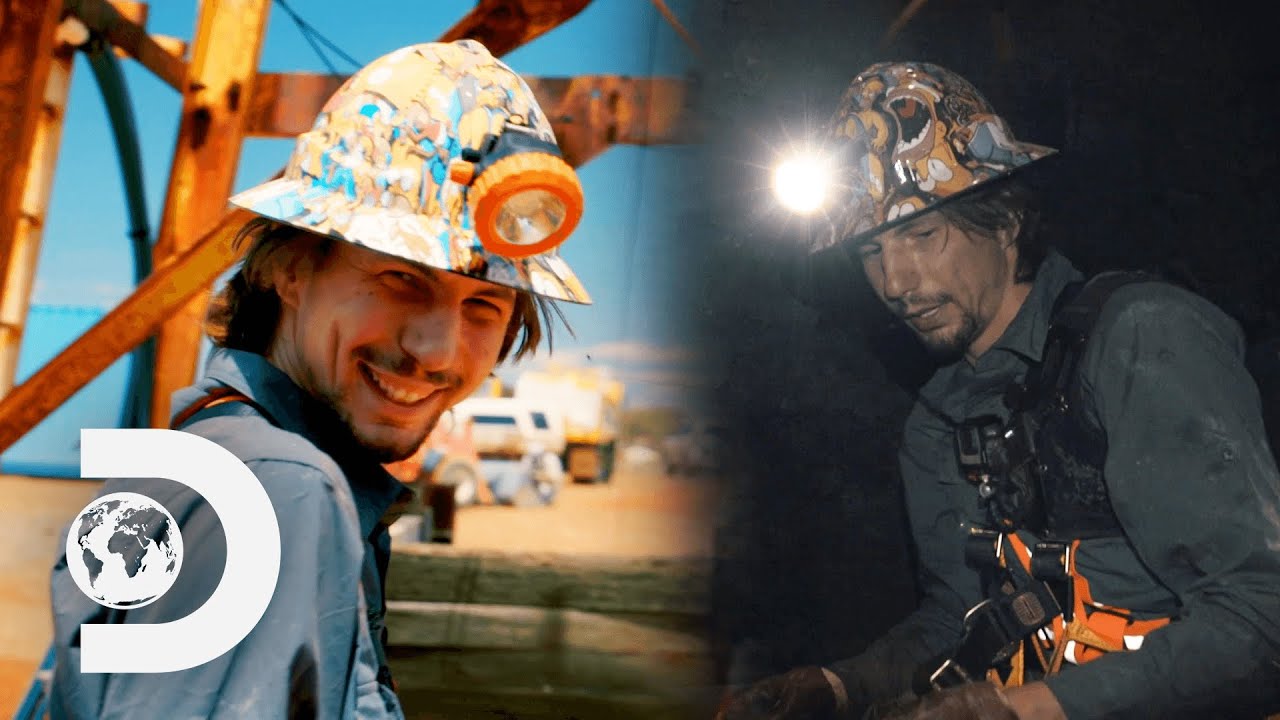 Parker Learns How Hard-Rock Gold Mining Works In Australia | Gold Rush: Parker's Trail