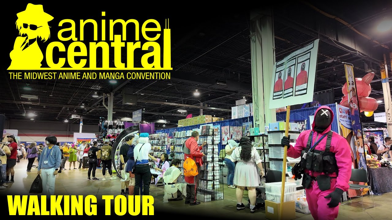Anime Central 2025 - Walking Tour - full Walkthrough Show Floor - ACen 2025 -  4k