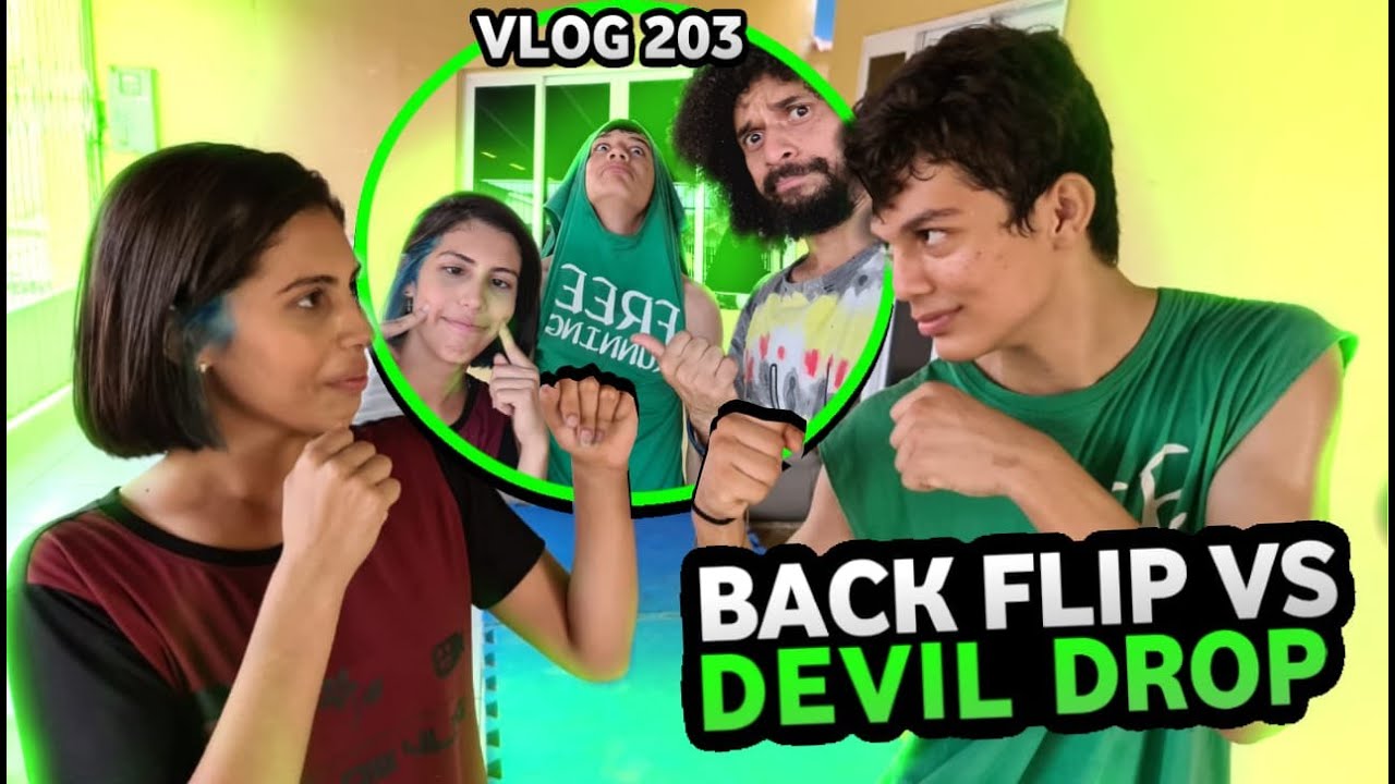 203 - Yasmin vs Paulinho (Back Flip VS Divel Drop)