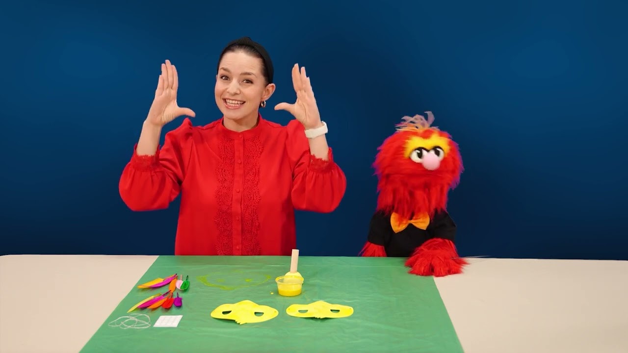 Juffrou Linky Avontuur Boks - Aktiwiteit 3: Hoender Maskers 🐥🐓