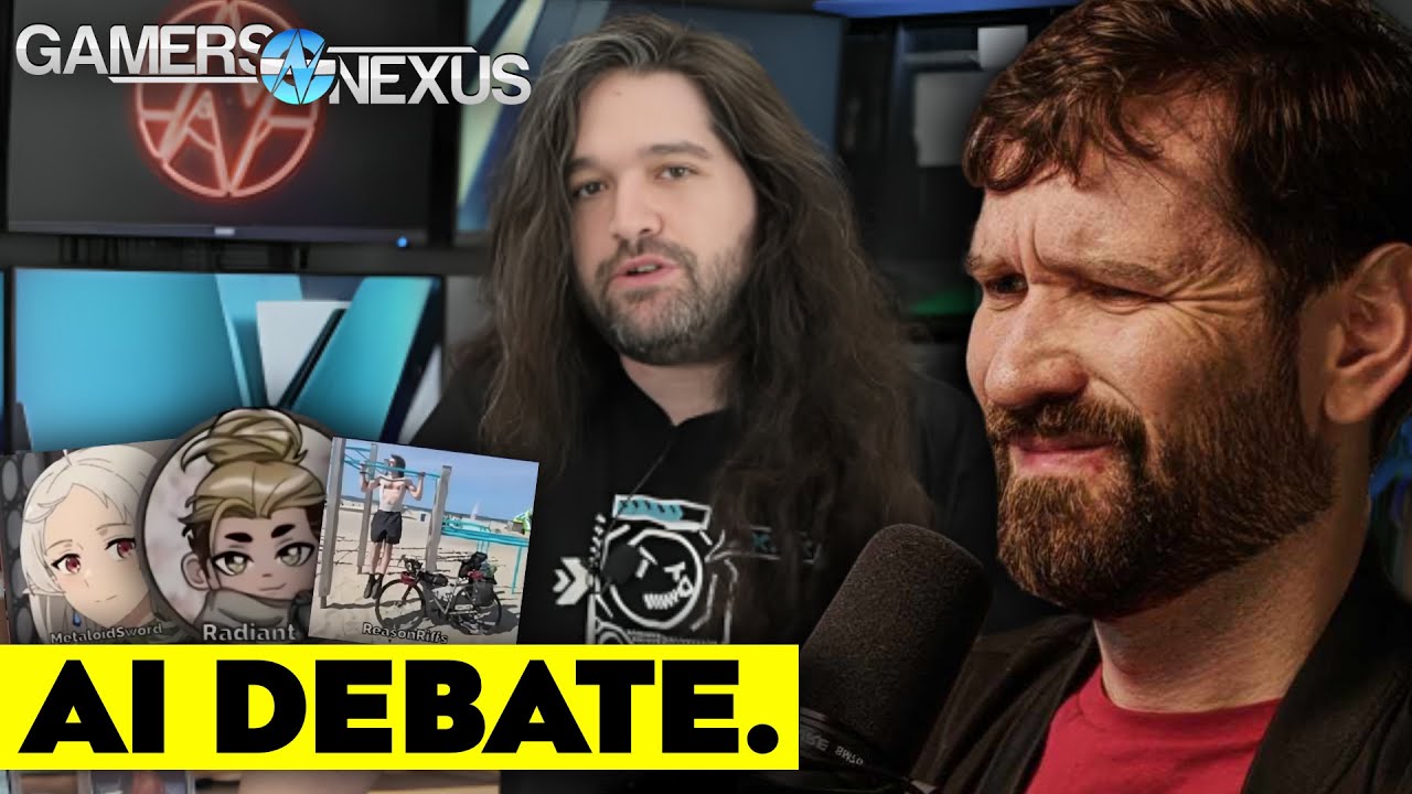 ANSWER THE QUESTION! | Destiny's Reaction to Gamer Nexus' RAM Video SPIRALS  in to HEATED AI Debate!