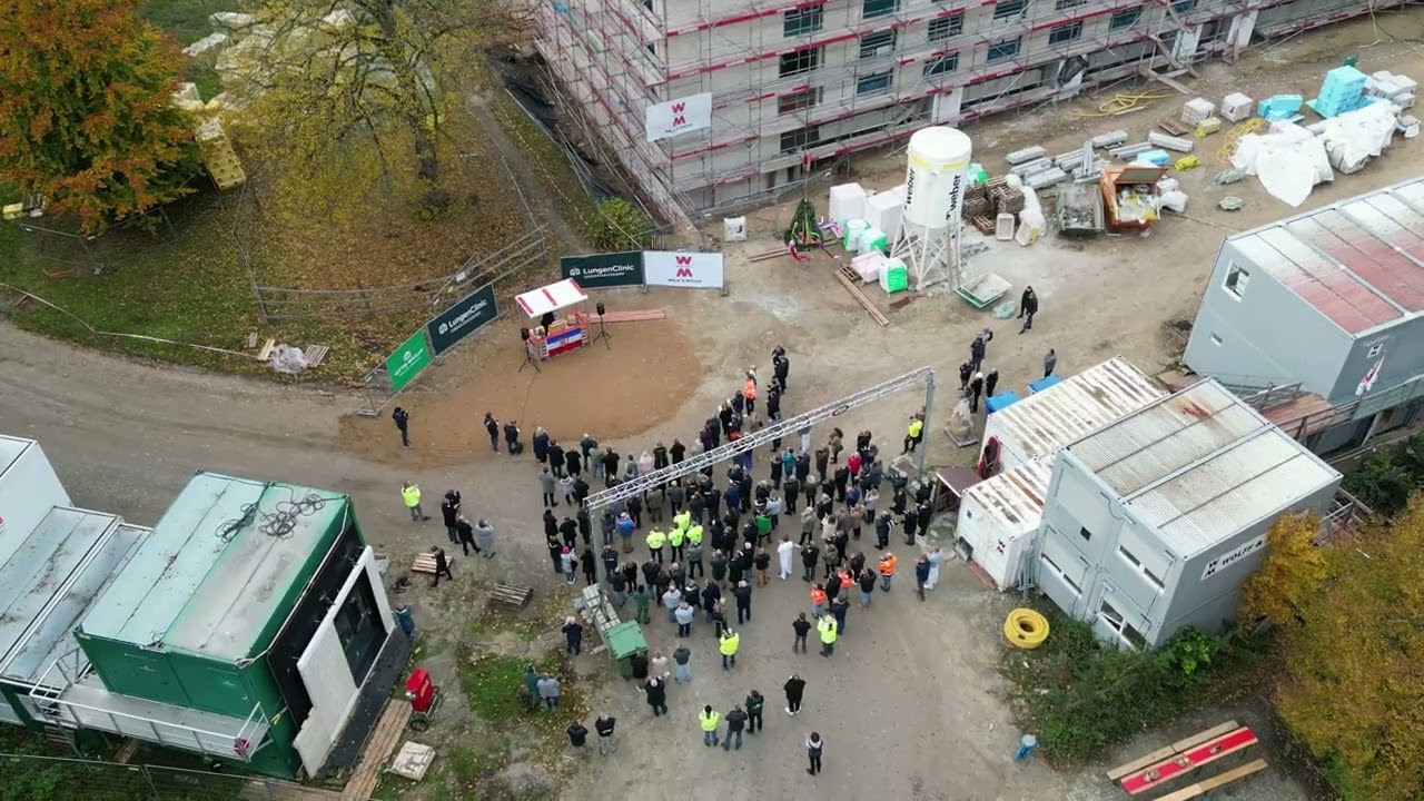 Richtfest LungenClinic Grosshansdorf