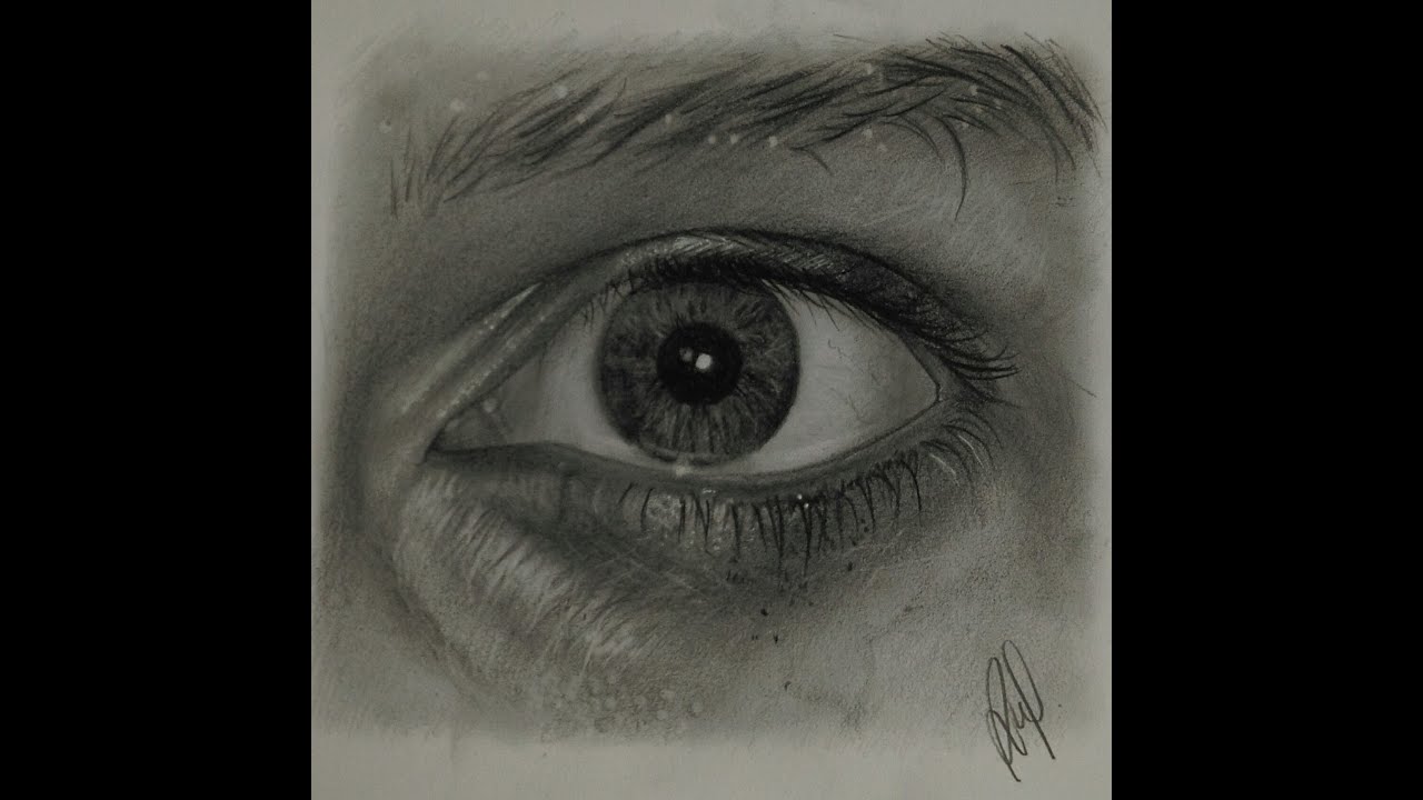Beginners Photorealistic Eye Drawing Tutorial