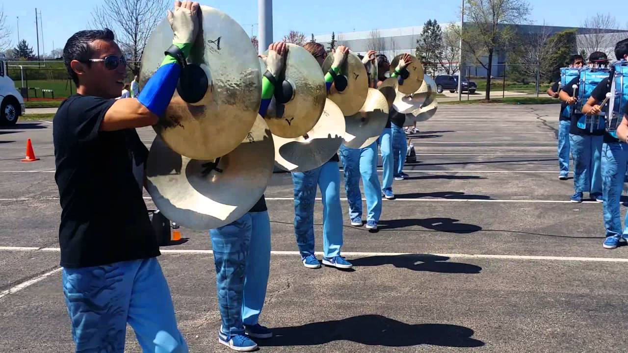 POW Percussion 2016 Cymbals - In The Lot @ WGI Semifinals