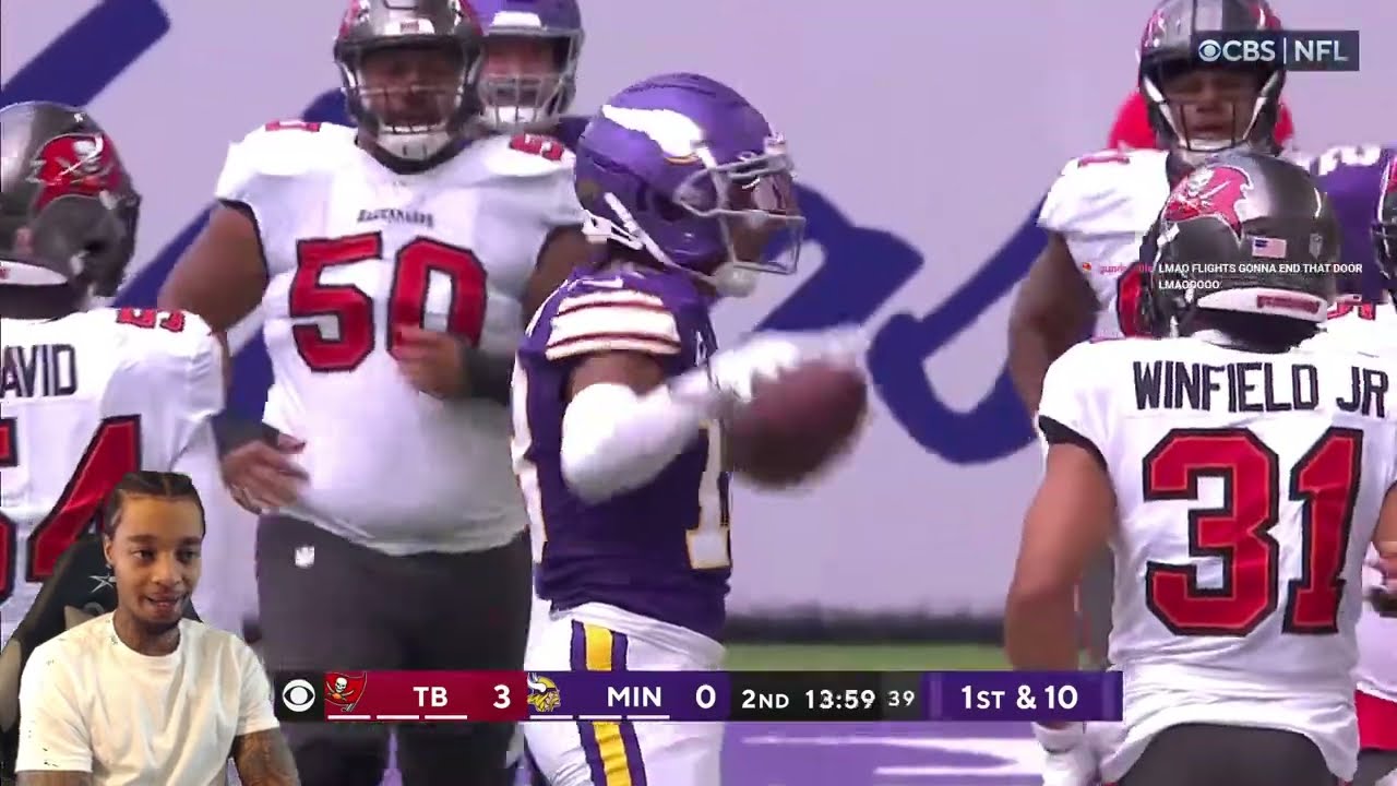 FlightReacts To Tampa Bay Buccaneers vs. Minnesota Vikings Full Game Highlights | NFL 2023 Week 1!
