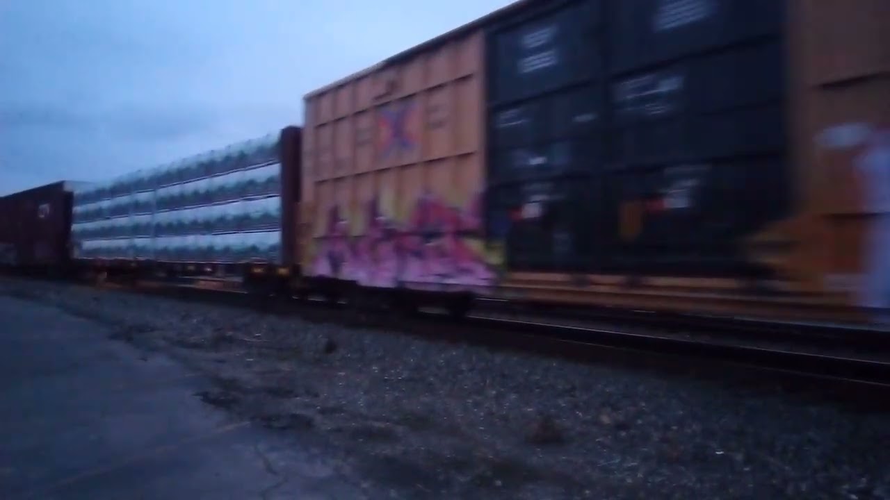 Southern Bound Norfolk Southern Mixed Train from the evening of Saturday February the 21st,2026!!.