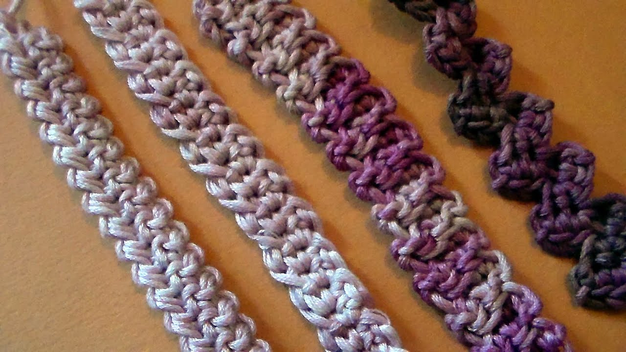 Spighette all'uncinetto Crochet Cords tutorial Parte 2 Livello avanzato