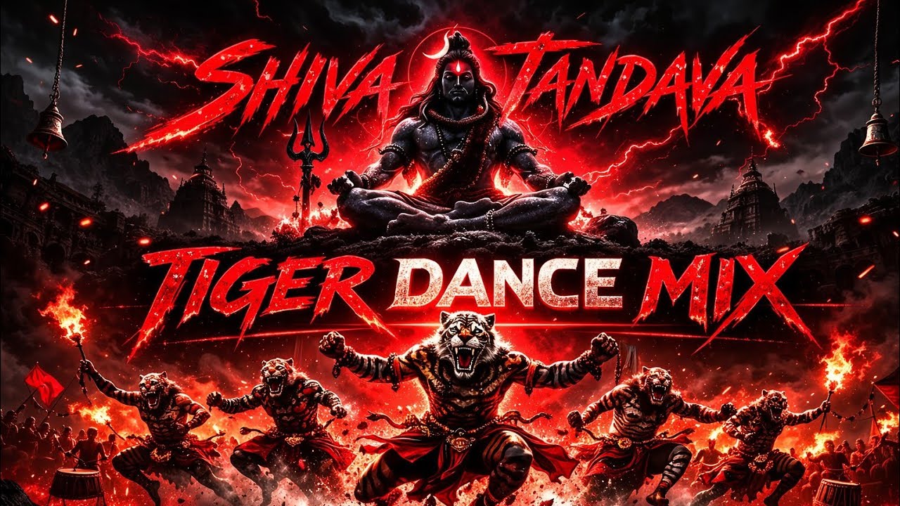 Shiva Tandava | Tiger Dance Techno Mix | Aggressive | Shakti Beats