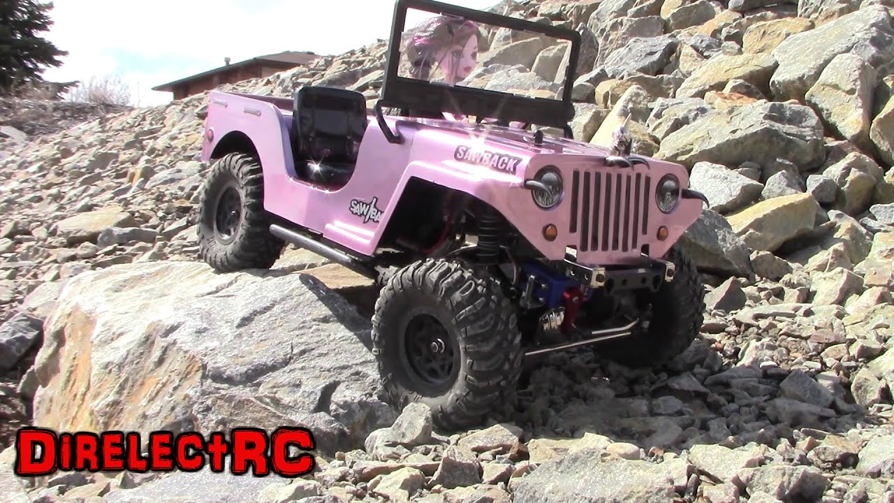 RC Gmade Sawback with 4 link setup build for my Daughter - DirelectRC