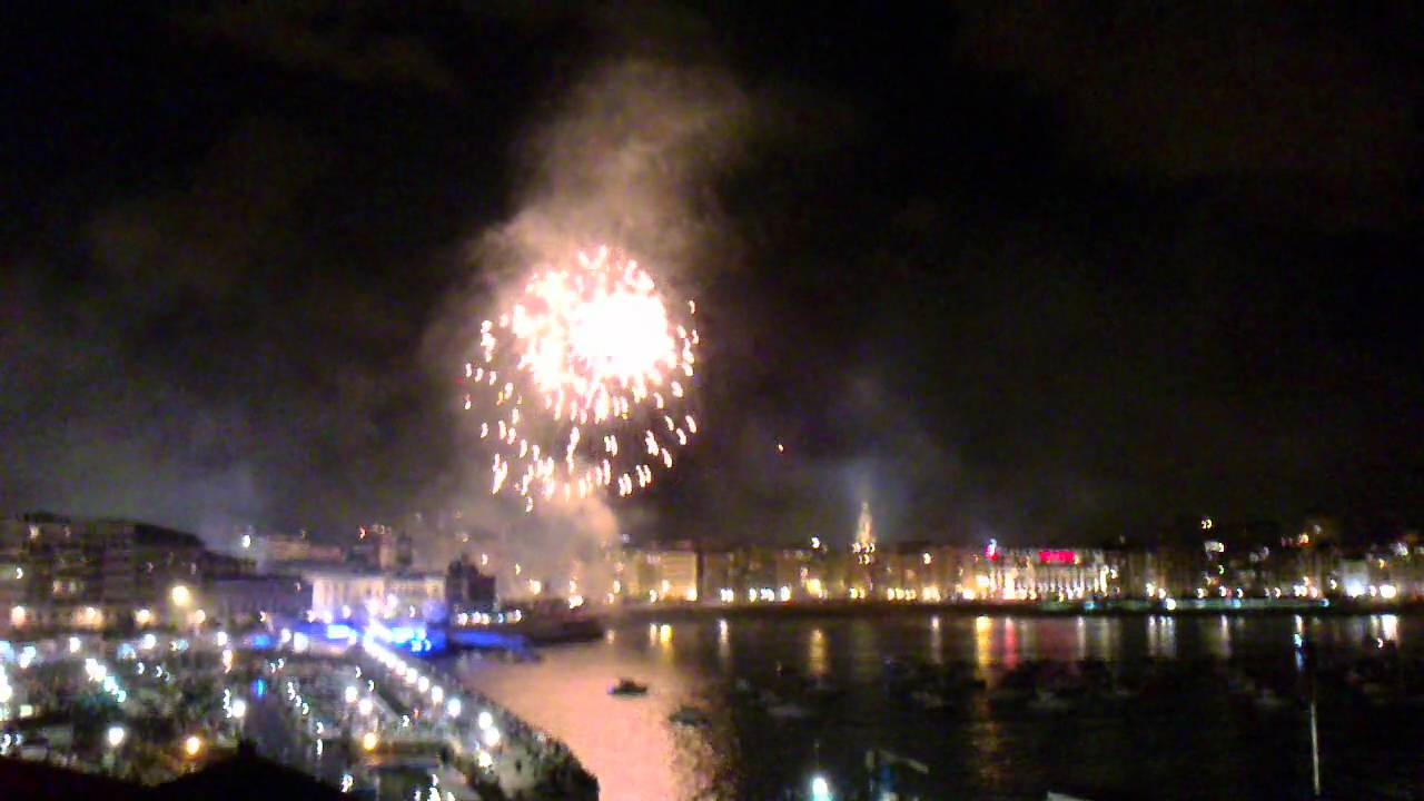fuegos semana grande donosti 2010