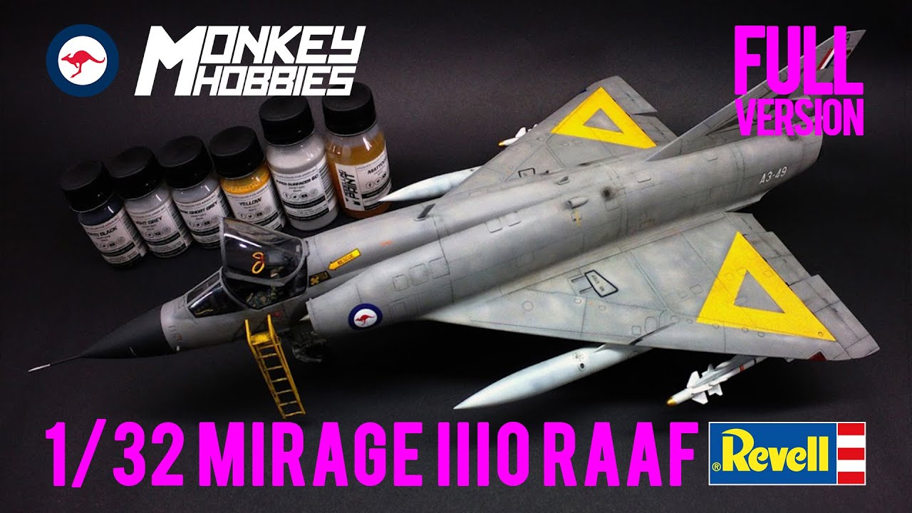 REVELL 1/32 MIRAGE IIIO No. 75 Squadron RAAF FULL VERSION