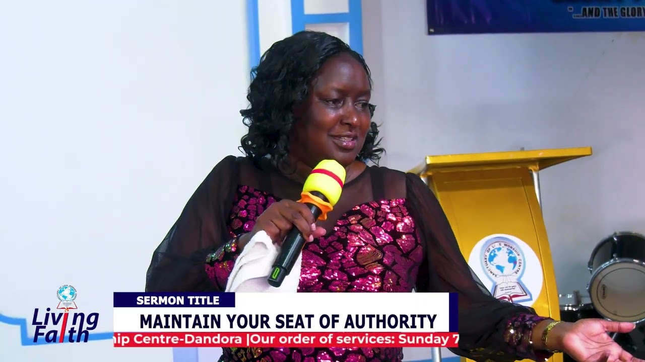 Living Faith || Maintain Your Seat of Authority – Rev. Purity Mutwiwa