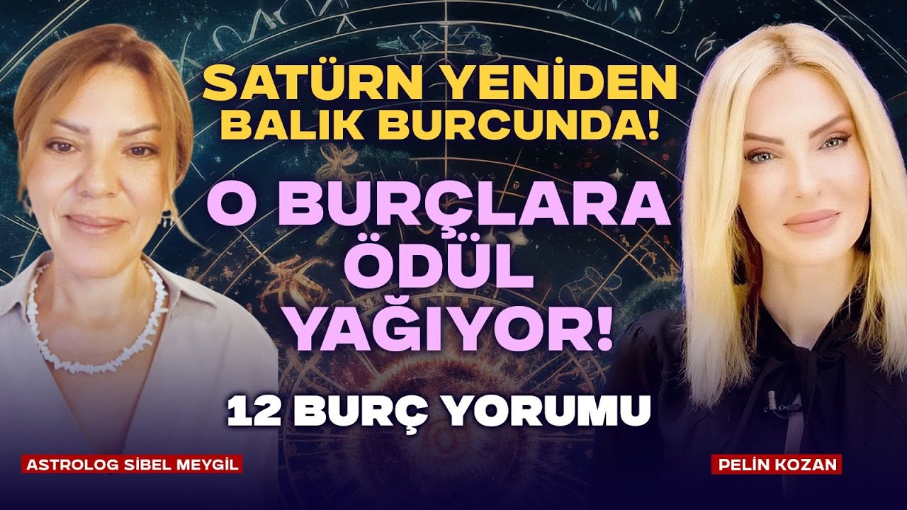 Satürn Yeniden Balık Burcunda! O Burçlara Ödül Yağıyor! 12 Burç Yorumu | Pelin Kozan
