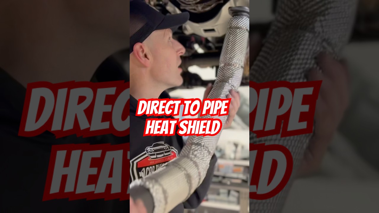 Direct-To-Heat Pipe Shields, designed to be applied directly to hot surfaces.