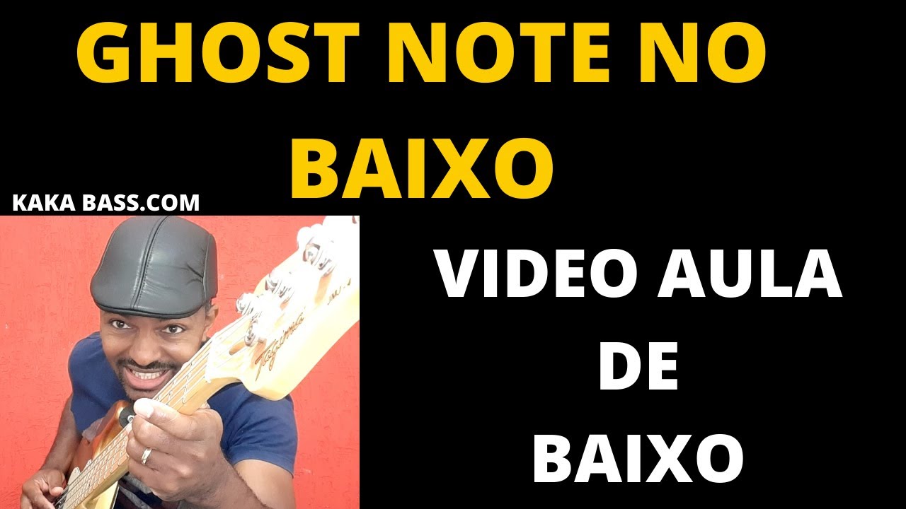 COMO FAZER GHOST NOTE  NO BAIXO EXPLICA&Ccedil;&Atilde;O POR KAKA BASS #fuhrmann #aguilaramp #maccabos #ibox