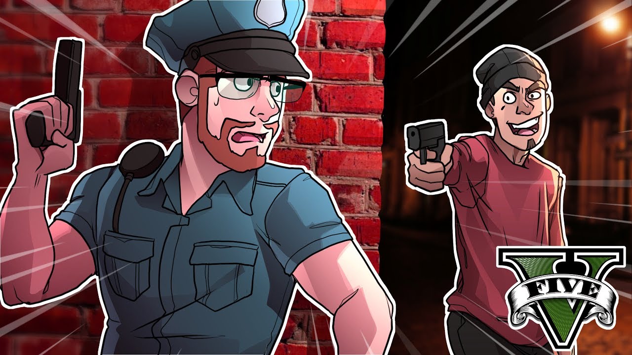 GTA 5 COPS - GANG VS COPS! (GTA 5 LSPDFR COP MOD)