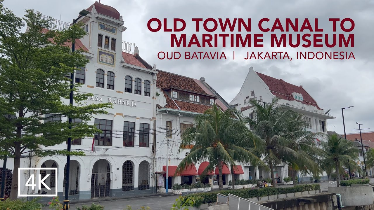 JELAJAH KANAL KOTA TUA ▪︎ JEMBATAN MERAH ➤➤ JEMBATAN KOTA INTAN ➤➤ MUSEUM BAHARI ▪︎ OUD BATAVIA