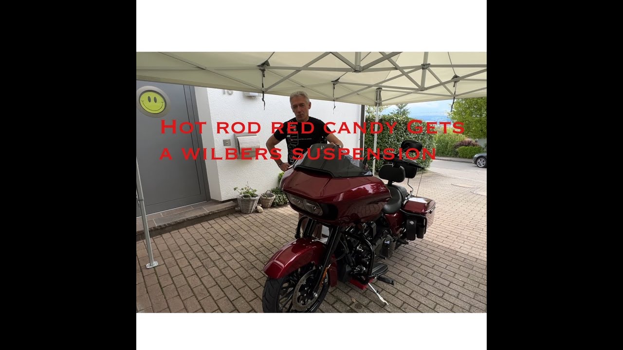 Установка Harley Davidson Road Glide Special Wilbers